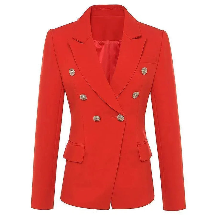 Drune | Der optimistische zweireihige Blazer Damen - Formal-Business - Einfarbig-Uniform