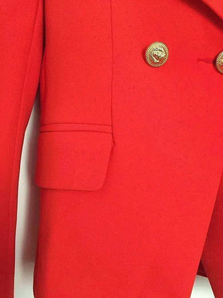 Drune | Der optimistische zweireihige Blazer Damen - Formal-Business - Einfarbig-Uniform