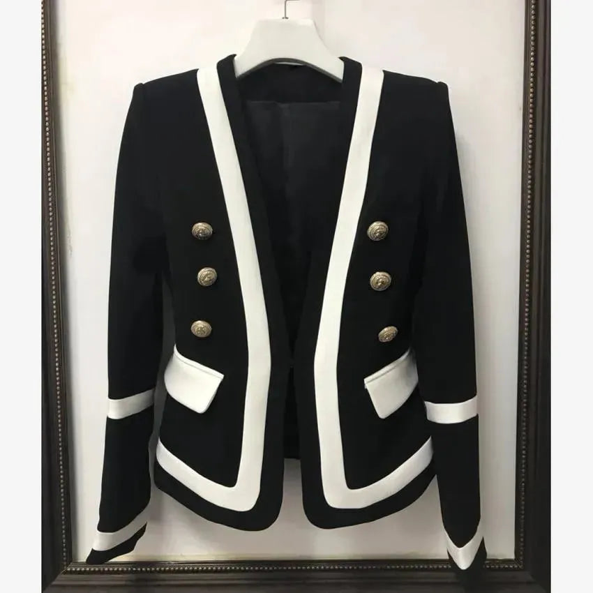 Drune | Der Prinzessinnen-Tuxedo-Blazer Damen - Formal-Business - Patchwork