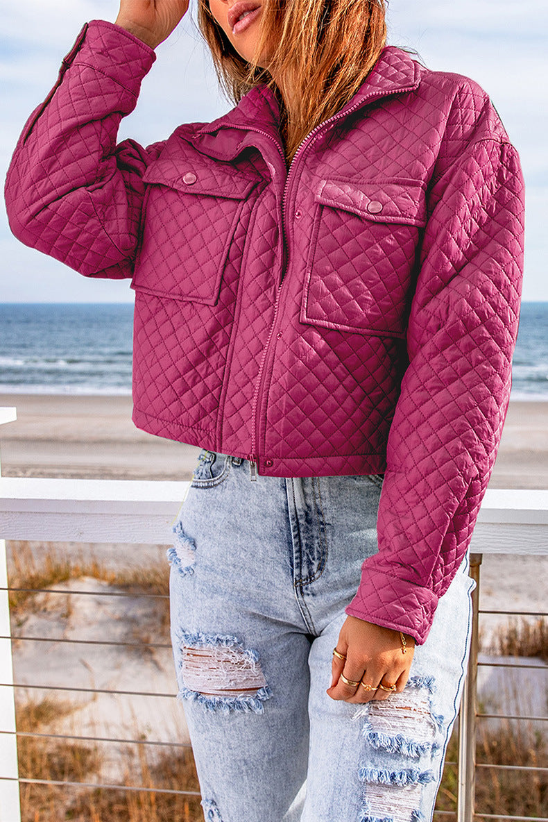 Drune | Dich Selbst Gekürzte Gesteppte Jacke
