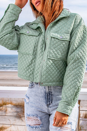 Drune | Dich Selbst Gekürzte Gesteppte Jacke