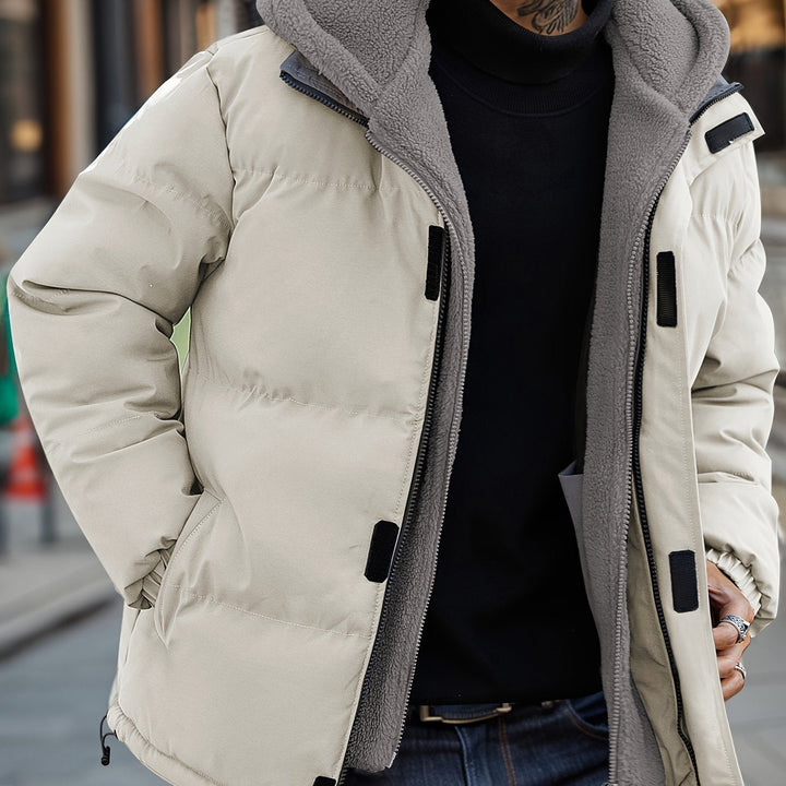 Drune | Herren Winter Steppjacke mit Reißverschluss und bequemer Passform