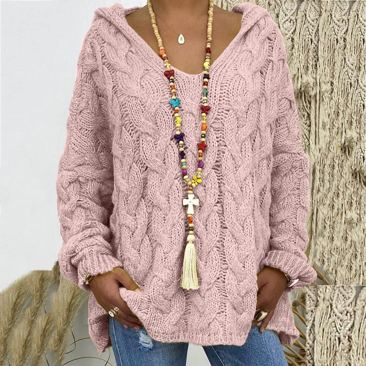 Drune | Zeitloses Kabelstrick-Pullover für Frauen
