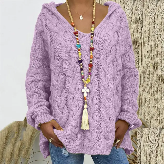 Drune | Zeitloses Kabelstrick-Pullover für Frauen