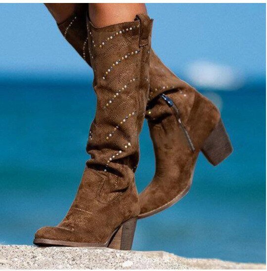 Drune | Elegante Kniehohe Schicke Stiefel