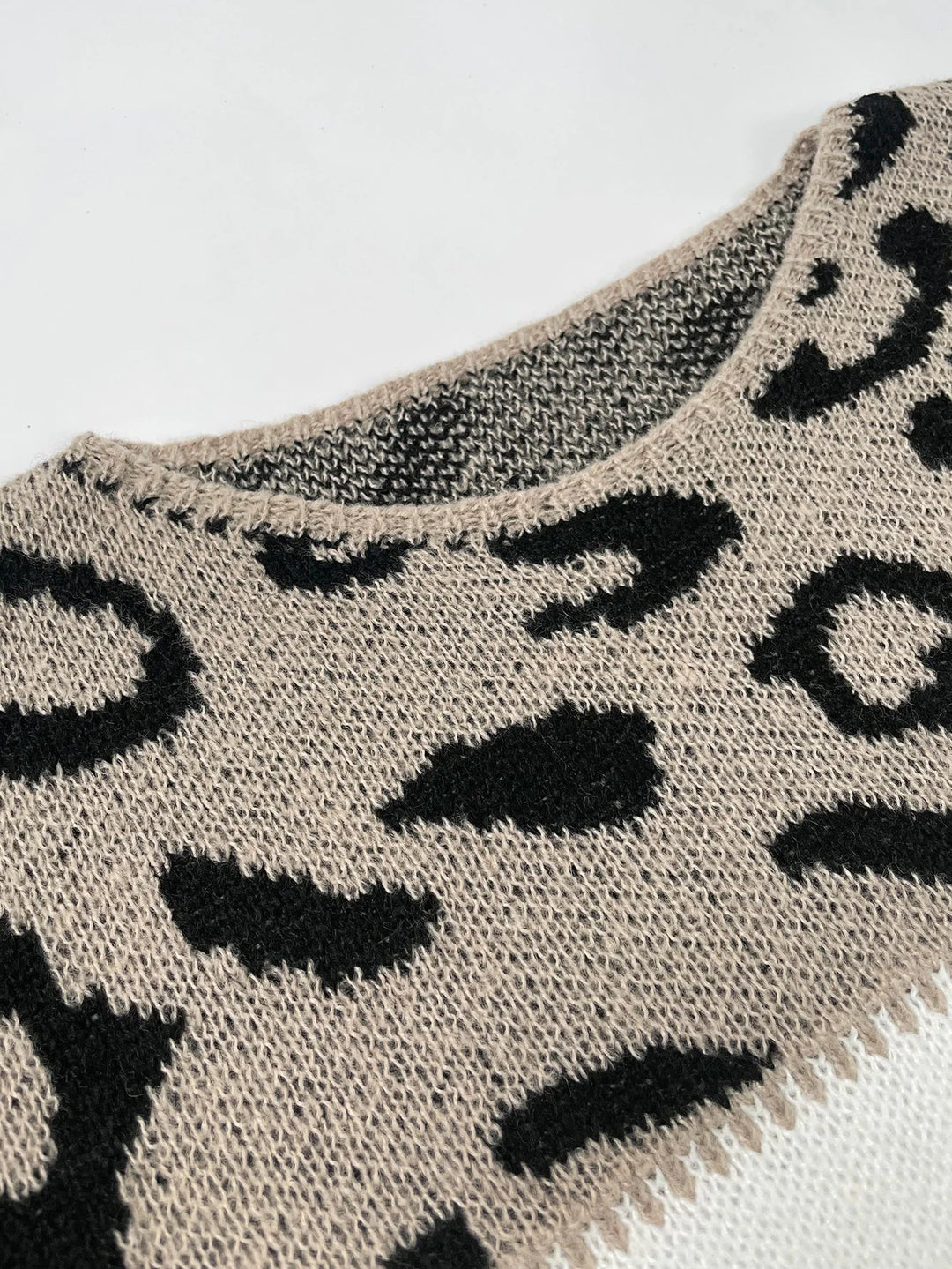 Drune | Trendy Leopardenmuster Pullover