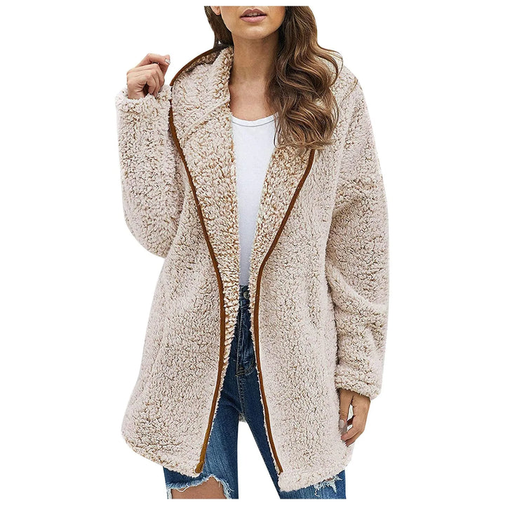 Drune | Trendy Lange Fleecejacke für Damen