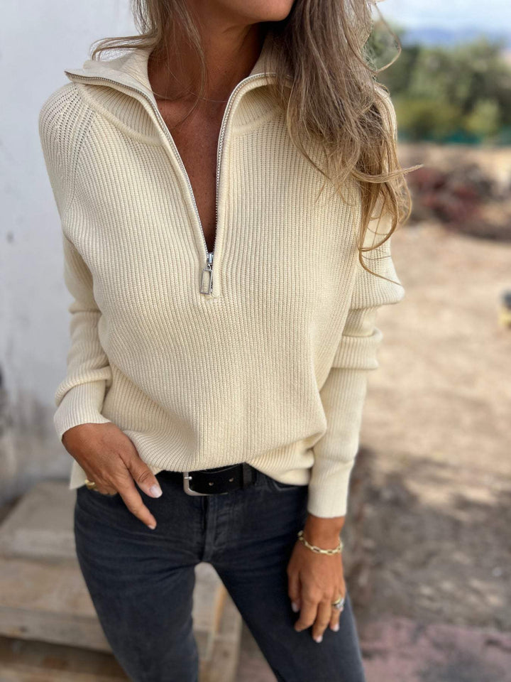 Drune | Trendy Herrenpullover mit Kragen