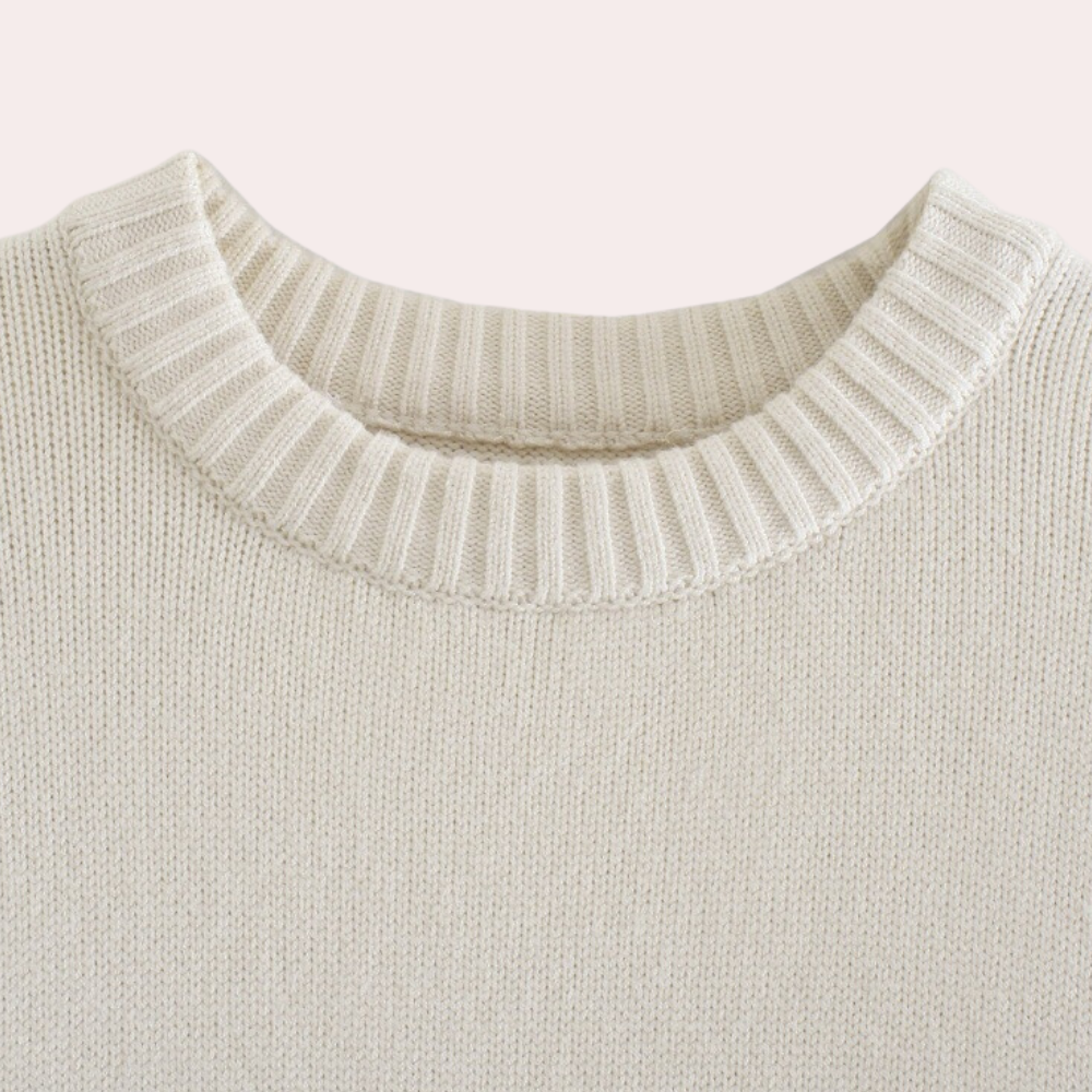 Drune | Trendy Oversized Gestreifter Damenpullover