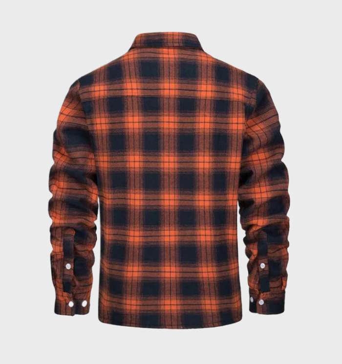 Drune | Trendy Vintage-Style Flanell Herrenjacke