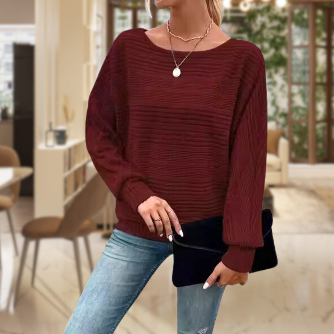 Drune | Trendy Damenpullover mit zeitgemäßer Textur
