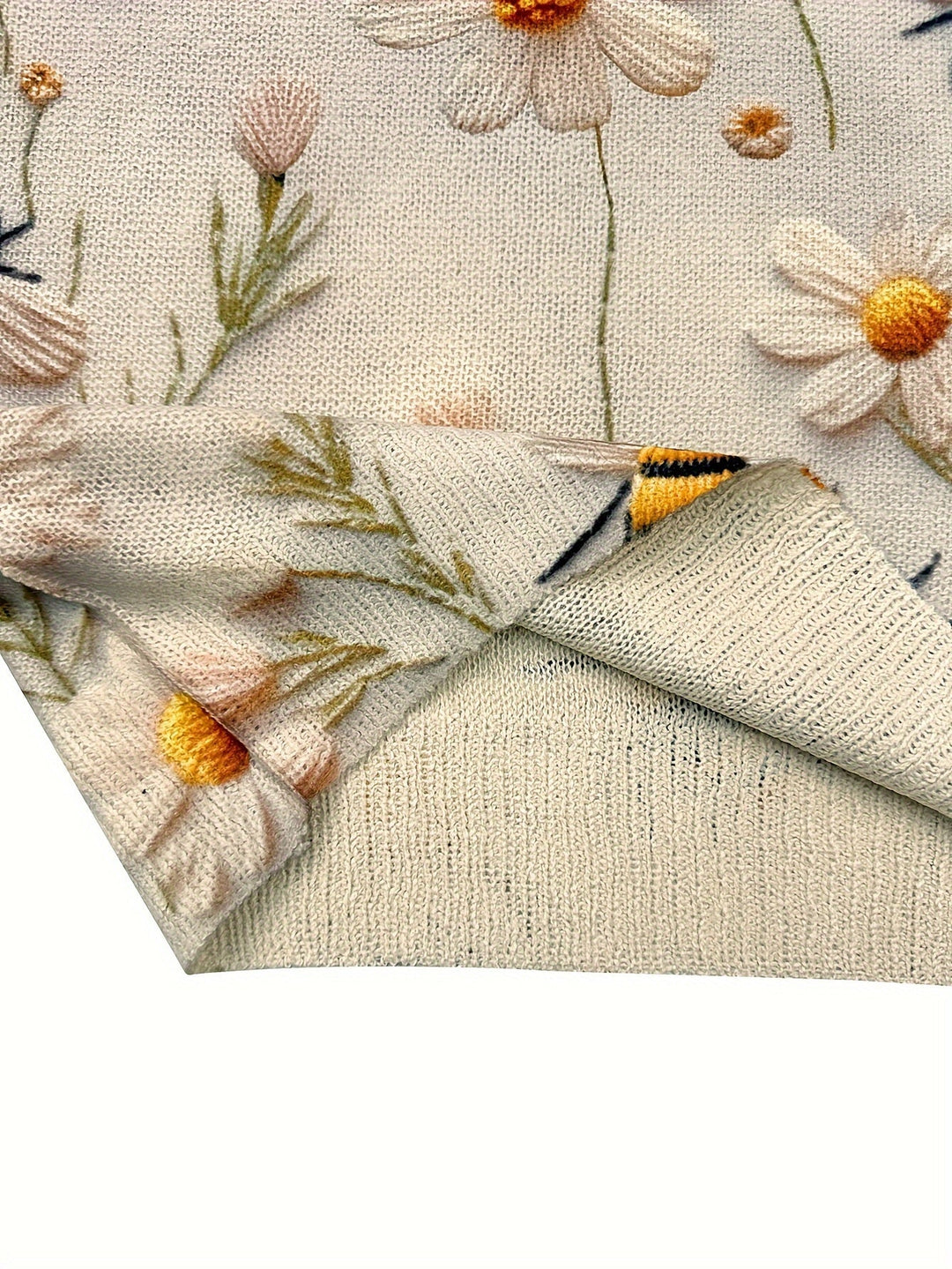 Drune | Trendy Damenpullover mit Bienenmuster