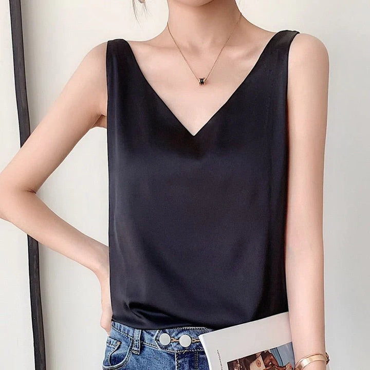 Drune | Seidig Weiches Tanktop Für Damen