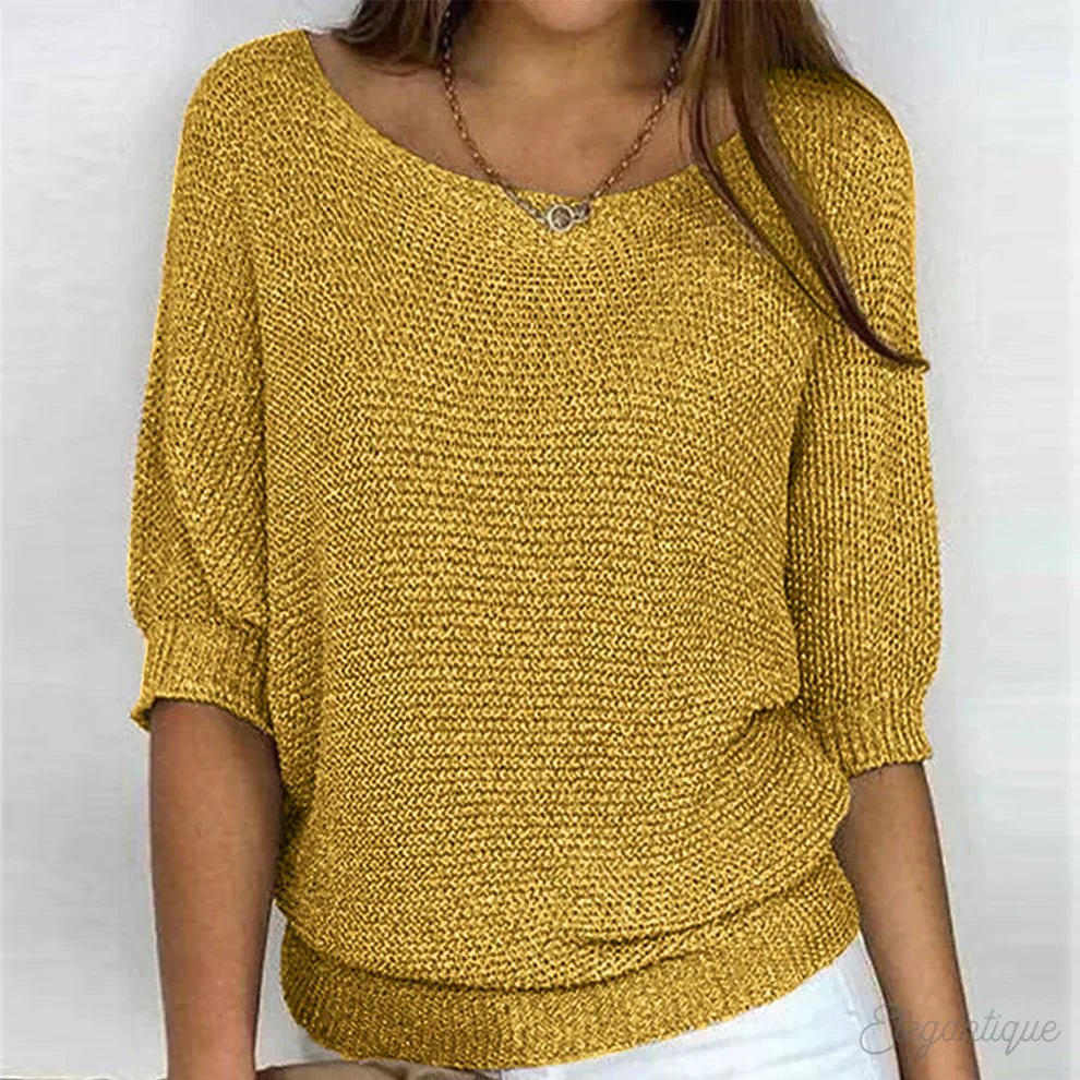 Drune | Schlichter Eleganter Pullover für Alltag und Büro