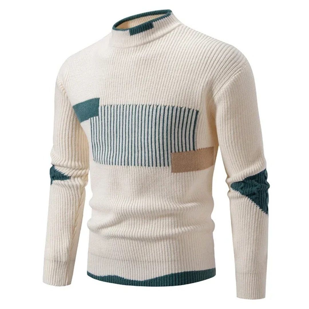 Drune | Stilvoll Geometrisches  pullover für Männer