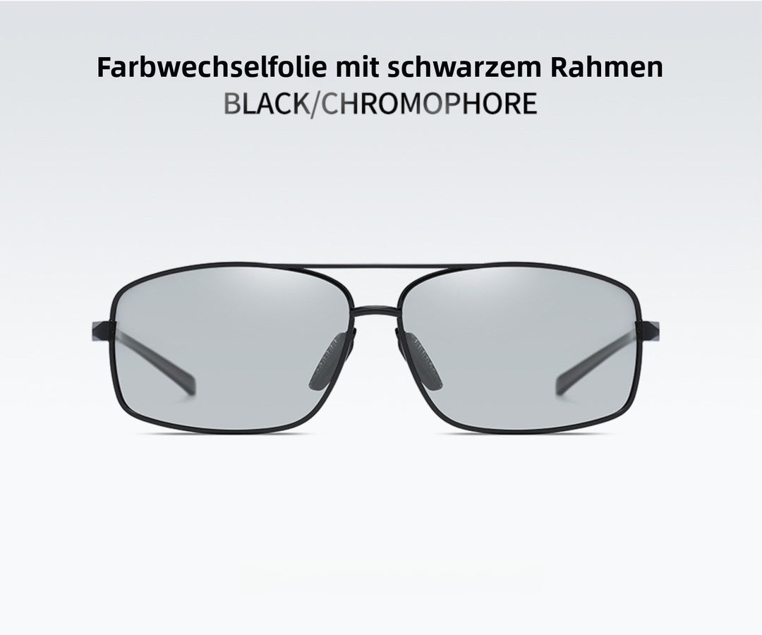 Drune | Vintage Square Aluminium Magnesium Polarisierte Sonnenbrille