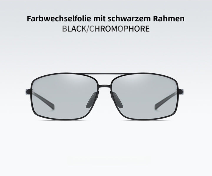 Drune | Vintage Square Aluminium Magnesium Polarisierte Sonnenbrille