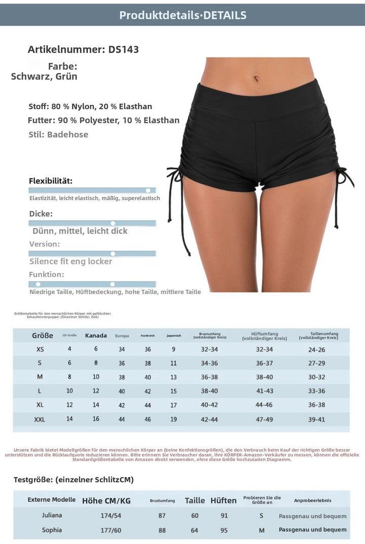Drune | Stretch-Badeanzüge mit hoher Taille
