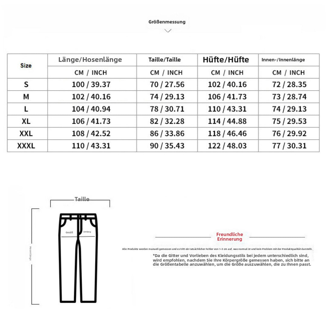 Drune | Lockere gerade Sporthose