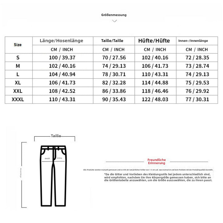 Drune | Lockere gerade Sporthose