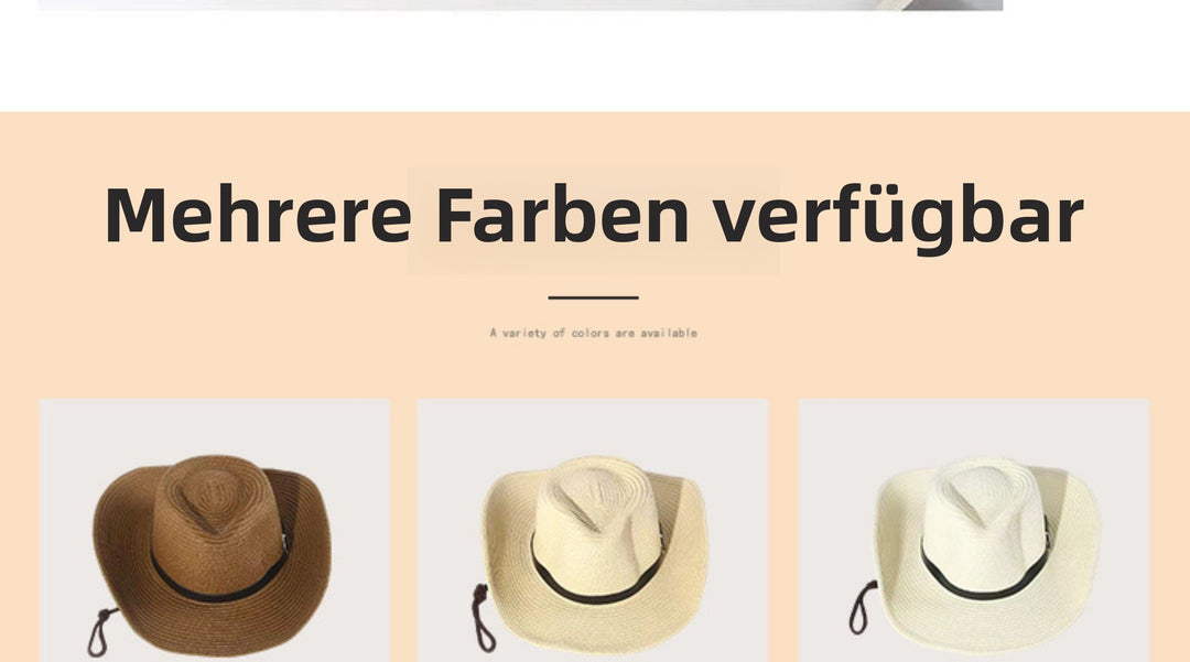 Drune | Herren Outdoor Schatten gewebt Strohhut