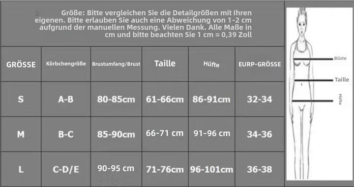 Drune | Sexy dreiteiliger Badeanzug mit Bikini-Ausschnitt