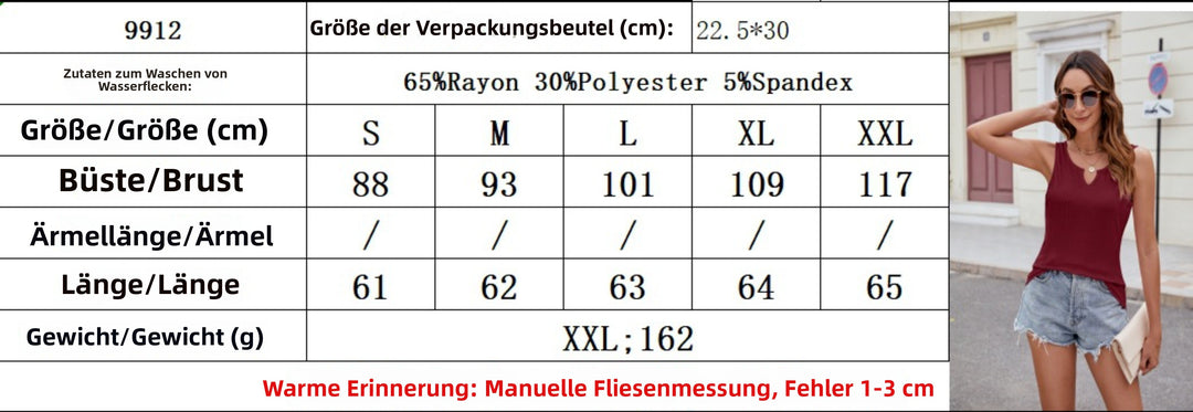 Drune | Einfarbiges T-Shirt mit V-Ausschnitt