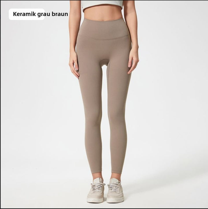 Drune | Hohe Taille Hüfte heben Yoga Sport neun-Punkt-Hose