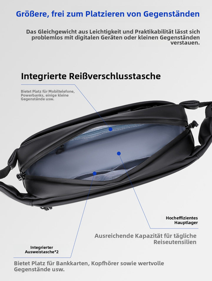 Drune | Herren Pendler Casual Messenger Bag