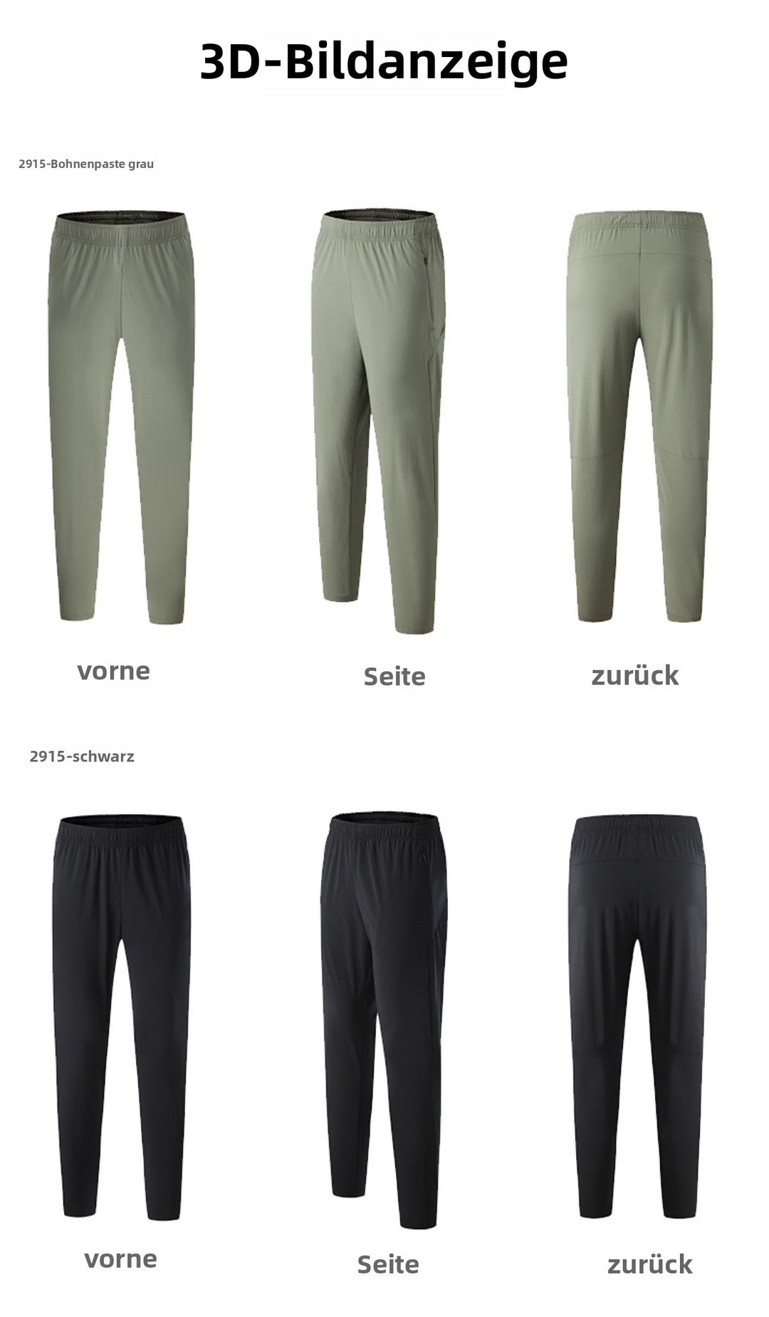 Drune | Lange Hose für Outdoor-Fitness