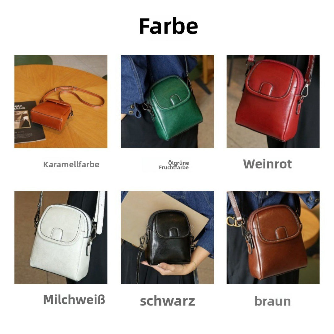 Drune | Vielseitige Umhängetasche aus weichem Leder