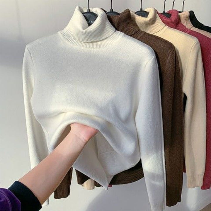 Drune | Rollkragenpullover - Weiches Fleece-Innenfutter - Warm & Stilvoll für Herbst & Winter