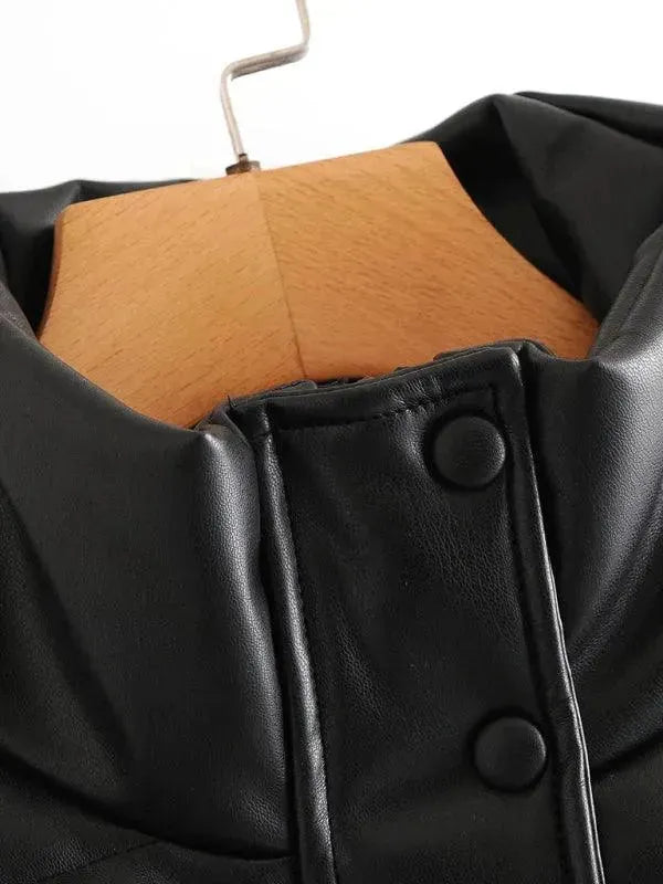 Drune | Turtle Gefütterte Pufferjacke Damen