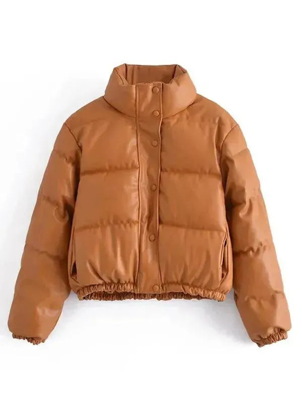Drune | Turtle Gefütterte Pufferjacke Damen