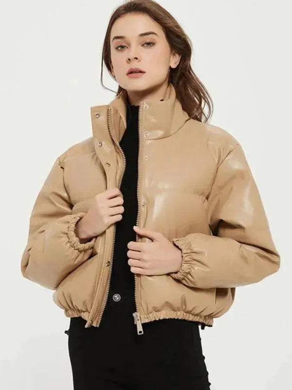 Drune | Turtle Gefütterte Pufferjacke Damen