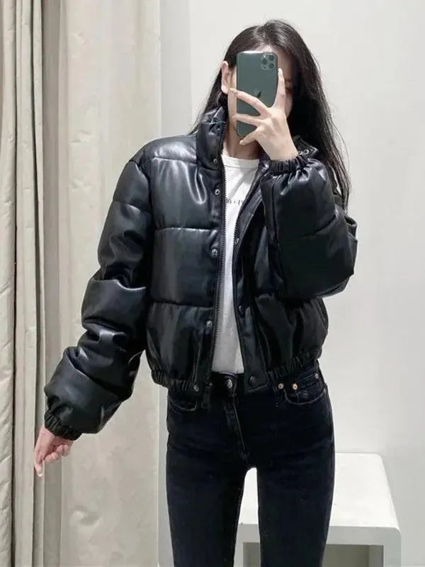 Drune | Turtle Gefütterte Pufferjacke Damen