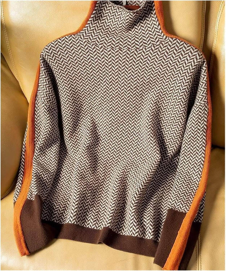Drune | Damen Rollkragenpullover aus weichem Strick