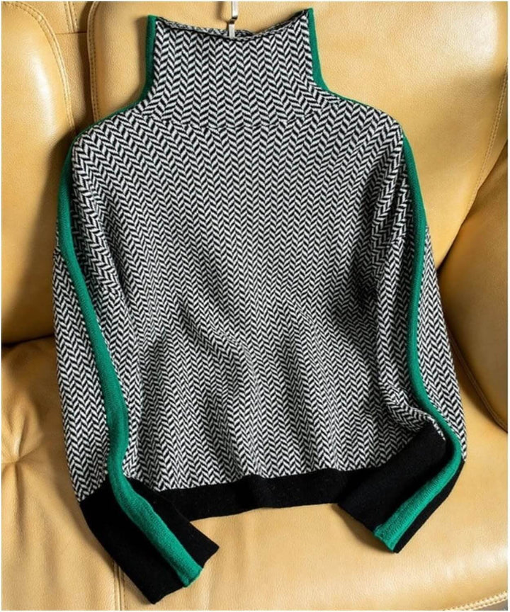 Drune | Damen Rollkragenpullover aus weichem Strick