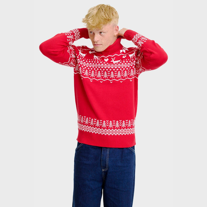Drune | Der grönländische Weihnachtsrollkragenpullover - Herren