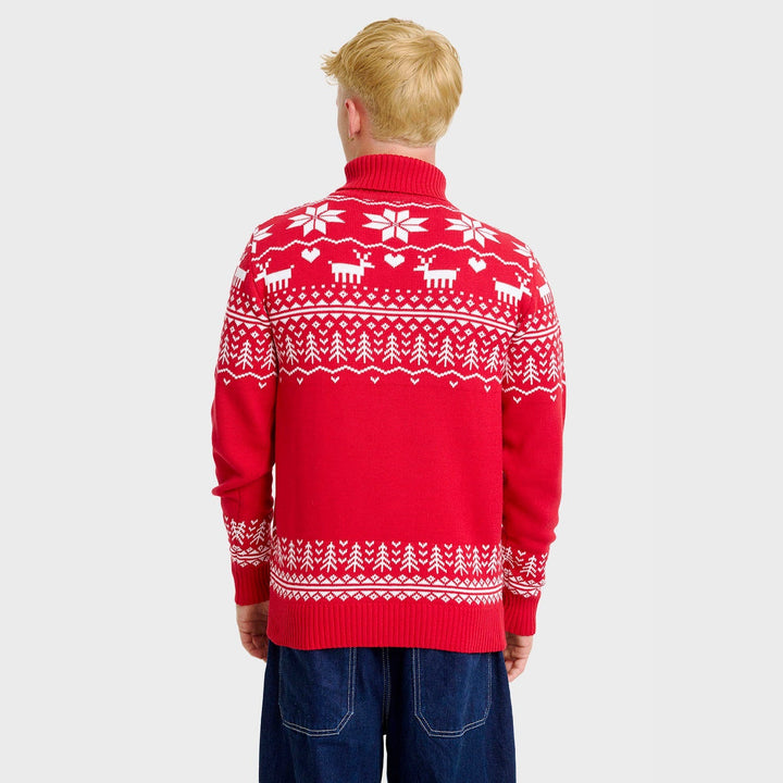 Drune | Der grönländische Weihnachtsrollkragenpullover - Herren