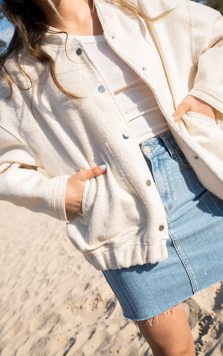Drune | Weit geschnittene Luxus-Bomberjacke für Damen Bestseller Herbstjacke 2023