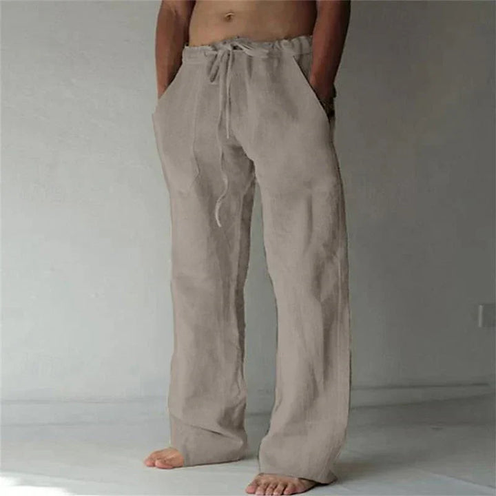 Drune | Herren Baggy Leinenhose
