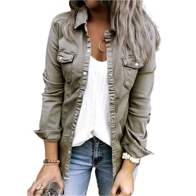 Drune | Damen Jeansjacke