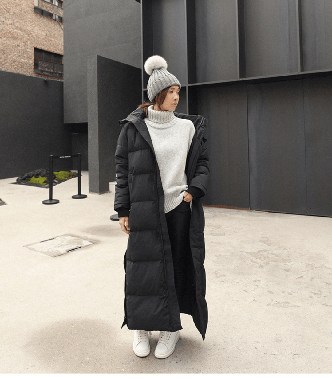Drune | Übergroßer Parka-Wintermantel für Frauen
