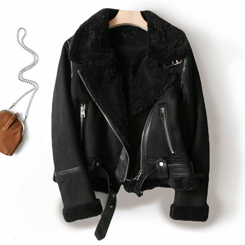 Drune | Spitzenlederjacke für Frauen