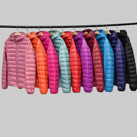 Drune | Daunenjacke mit Kapuze für Damen