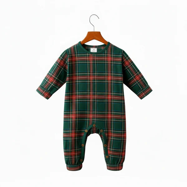 Drune | Urlaubs Familien Karo passende Pyjama Set