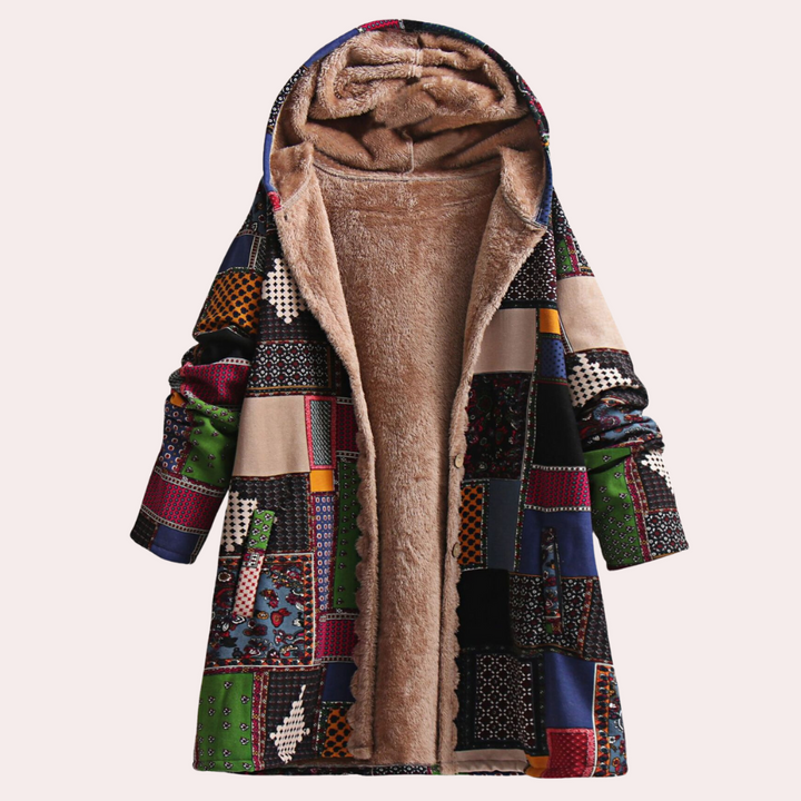 Drune | Winterklassischer Warmer Mantel mit Kapuze für Damen