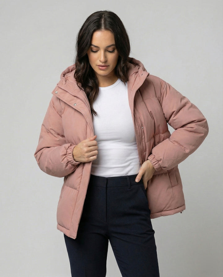 Drune - Winter Steppjacke, Oversize Schnitt & Wärmende Füllung