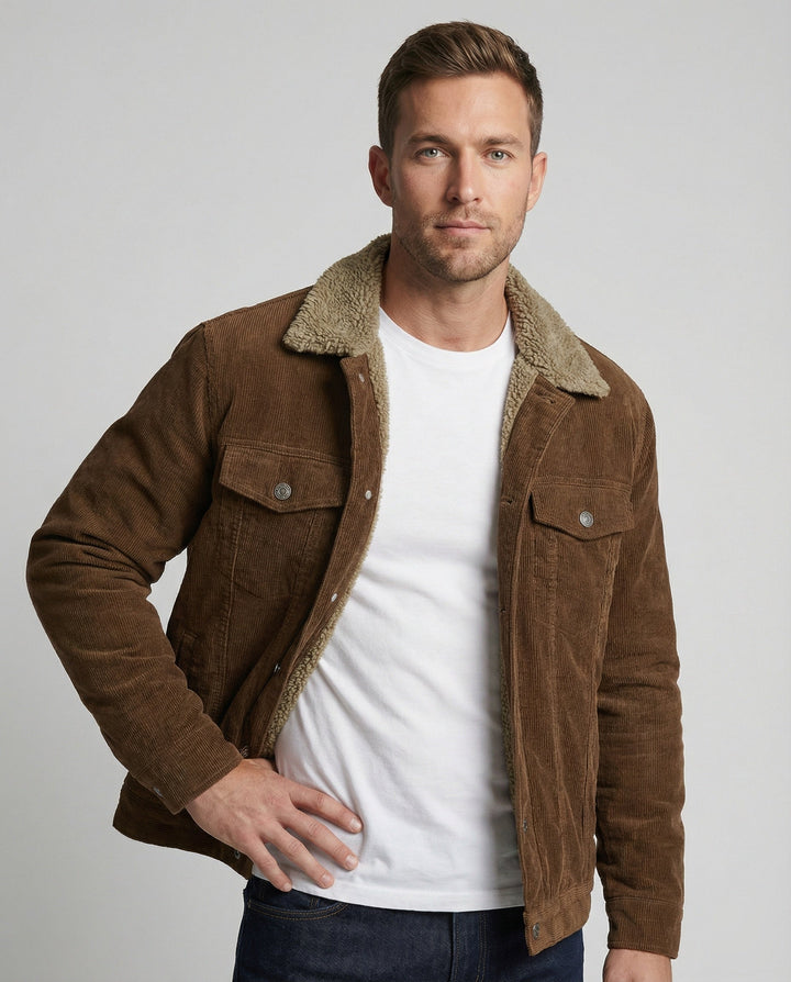 Drune | Cordjacke für Herren